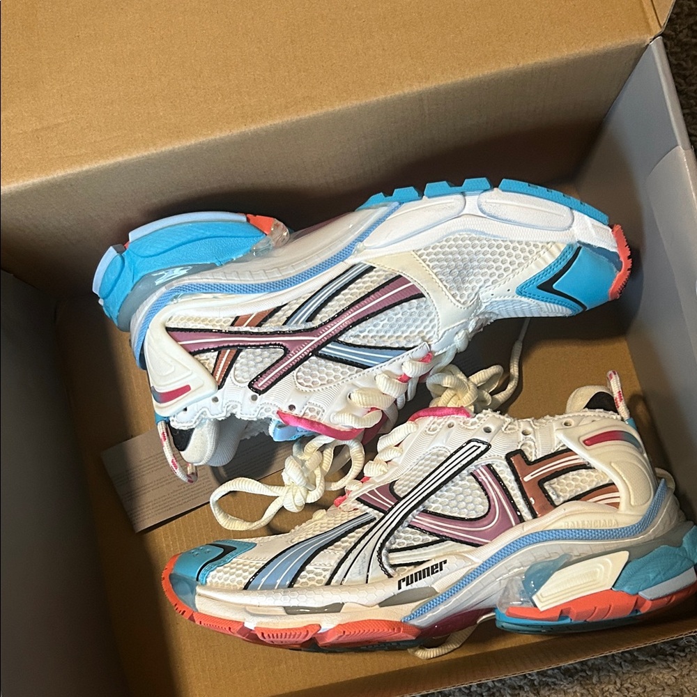 Balenciaga Multicolor Athletic Shoes